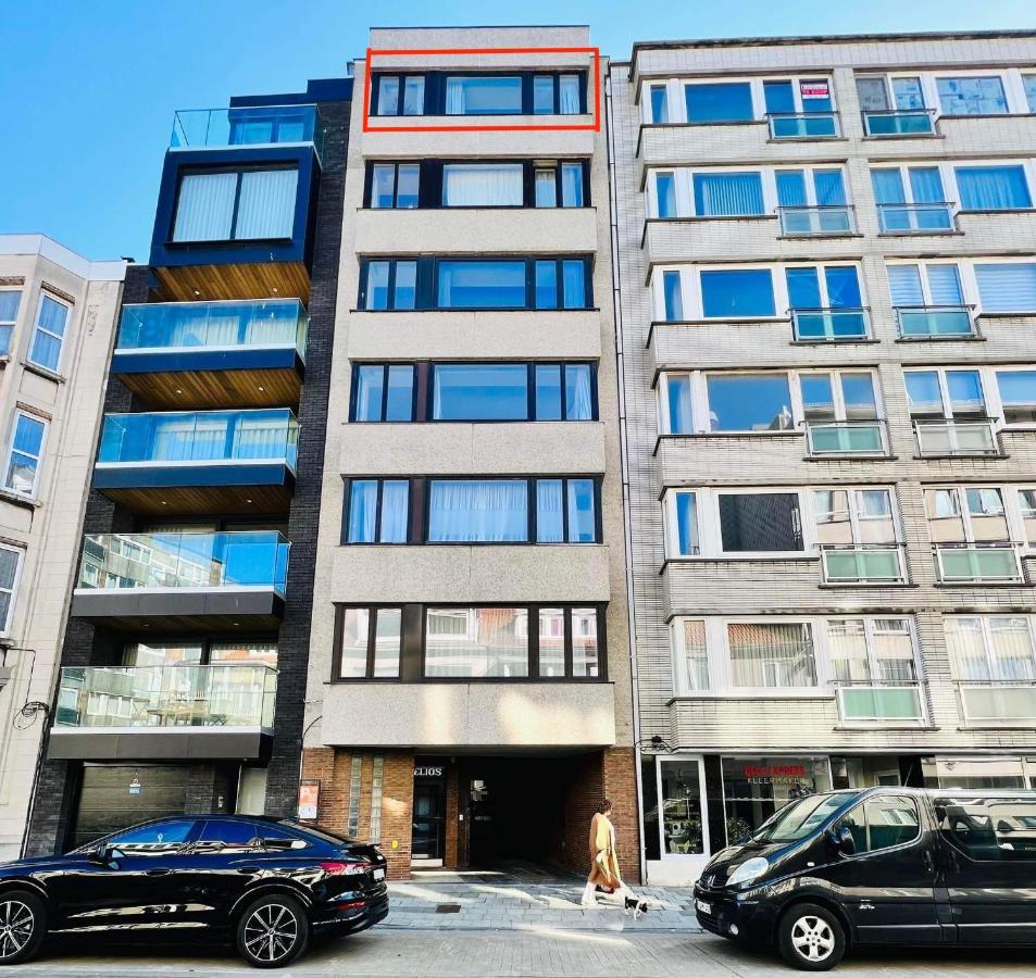 Ostend Center Luxury Top Floor Apartment With Free Parking Exterior foto